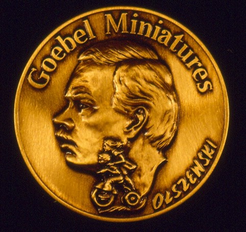 Bronze Medalion by Olszewski