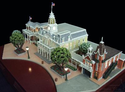 Disney World Main Street USA City Hall and Engine Co. 71 Firehouse