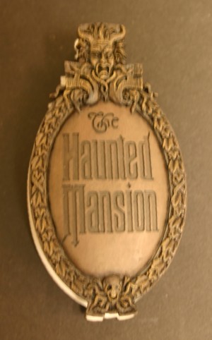 Haunted Mansion Plaque PokitPal Back View