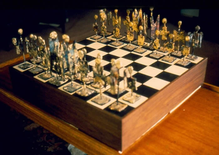 Olszewski Pre-Goebel Era Chess Set