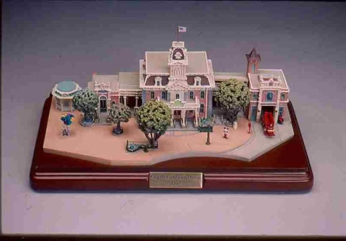 Olszewski Disneyland Main Street, U.S.A. Collection City Hall and Fire Station